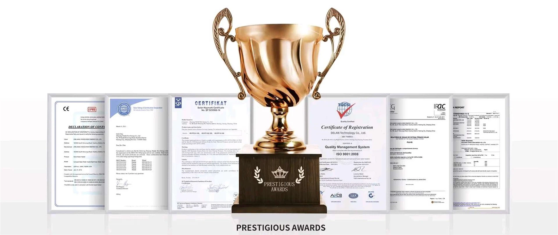 DELAN's product quality guarantee DELAN's product quality guarantee